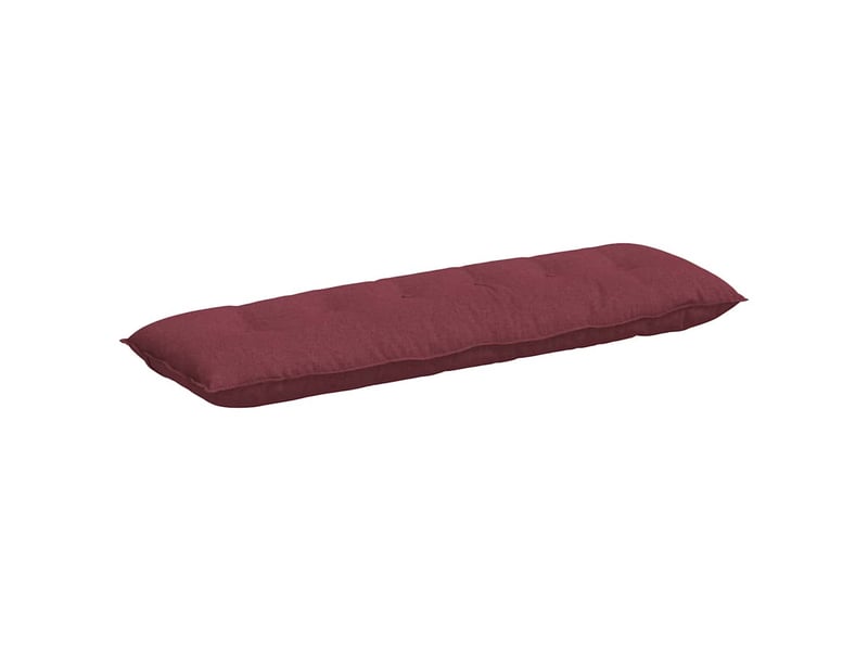 Coussin de dos, coussin de dossier bordeaux 160 x 19 x 50 cm tissu cf54586 - Conforama A