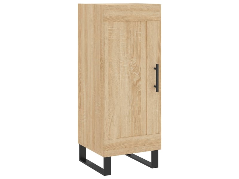  Buffet - bahut - meuble de rangement chêne sonoma 34,5x34x90 cm bois d'ingénierie  - Conforama A