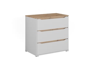 Commode 1 tiroir(s) <strong>VICCO</strong> <strong></strong> coloris blanc largeur 80 cm