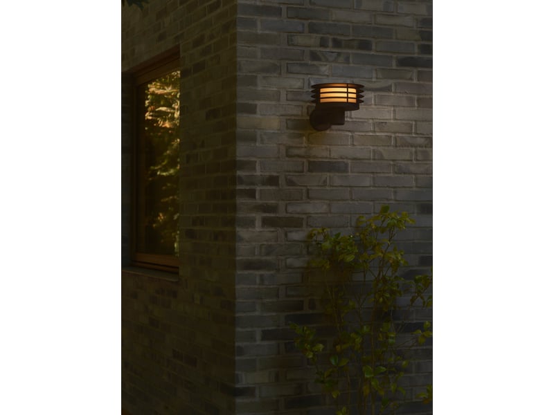  Applique murale extérieur adapté aux zones côtières, cirella 25 en métal noir, ip54, nordlux 2618101203 - Conforama B