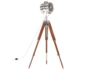 Lampadaire à trépied bois de manguier massif 165 cm shl20627