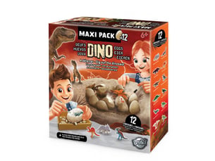 Dino egg maxi pack 12 oeufs à fouiller et creuser