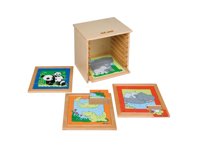  Educo casier de puzzle - tailles de puzzle 24 x 24 8719924036058 - Conforama D