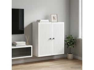 Armoire     <strong></strong> <strong></strong> coloris blanc largeur 59 cm
