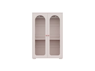 Armoire     ZOVIRA  coloris rose largeur 80 cm