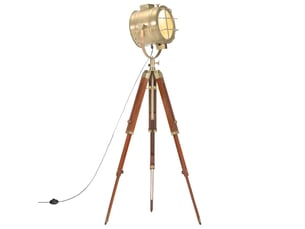 Lampadaire à trépied bois de manguier massif 165 cm shl22671