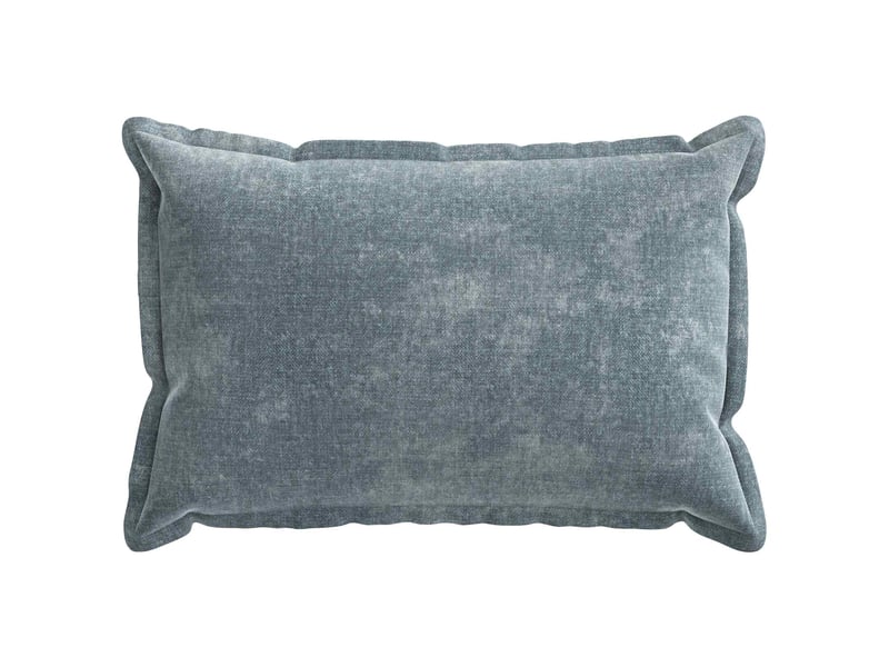  Lot de 6 housses de coussin houten bleu clair 40 x 60 cm cf49802  - Conforama C