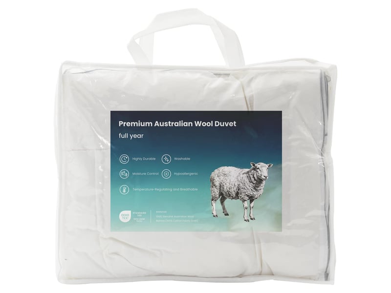  Ensemble de couette et d'oreiller 3 pcs - duvet 135 x 220 cm 4 saisons  - Conforama E