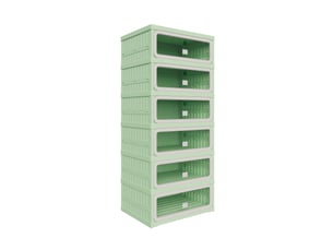 Meuble à chaussures 12 paire(s)  <strong>BURSDANY</strong>  <strong></strong> coloris vert