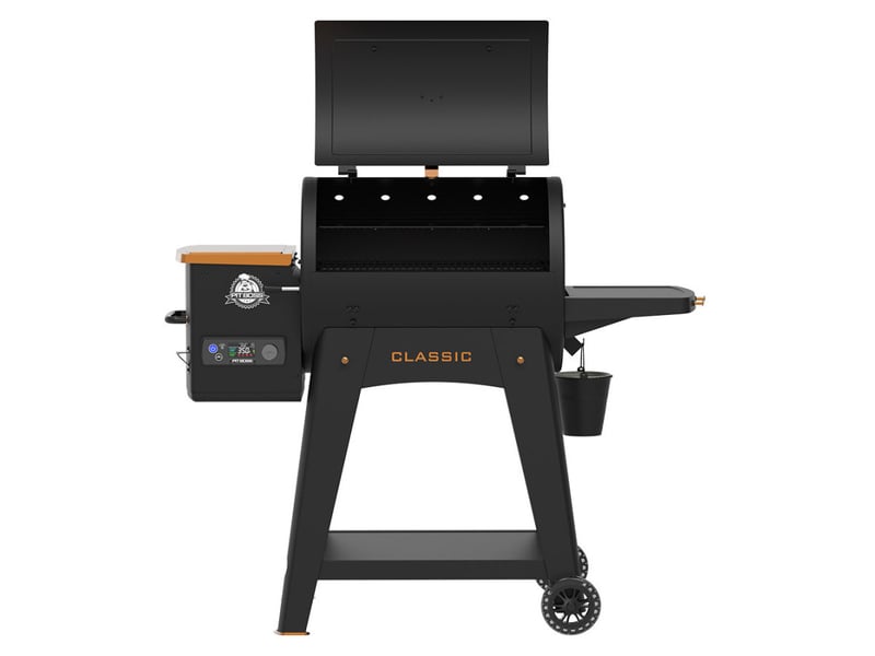 Barbecue à pellets onyx classic 700 + 50 gants alimentaire - pit boss  - Conforama B