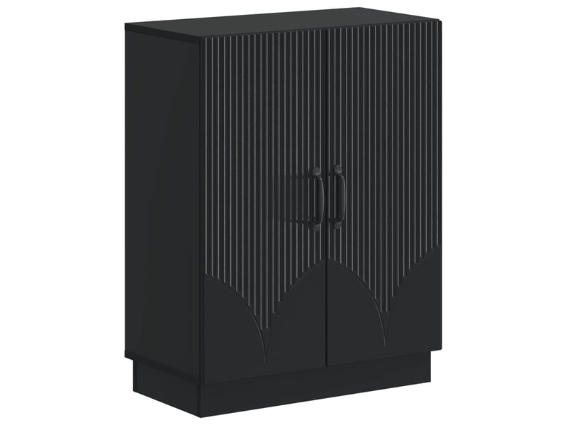  Ensemble de meuble de salle de bain 3 pièces hoorn noir cf63484  - Conforama C