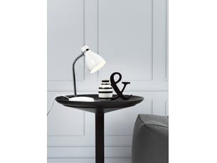 Lampe à poser luminaire cyclone  métal blanc h. 33 ip20 nordlux-intérieur