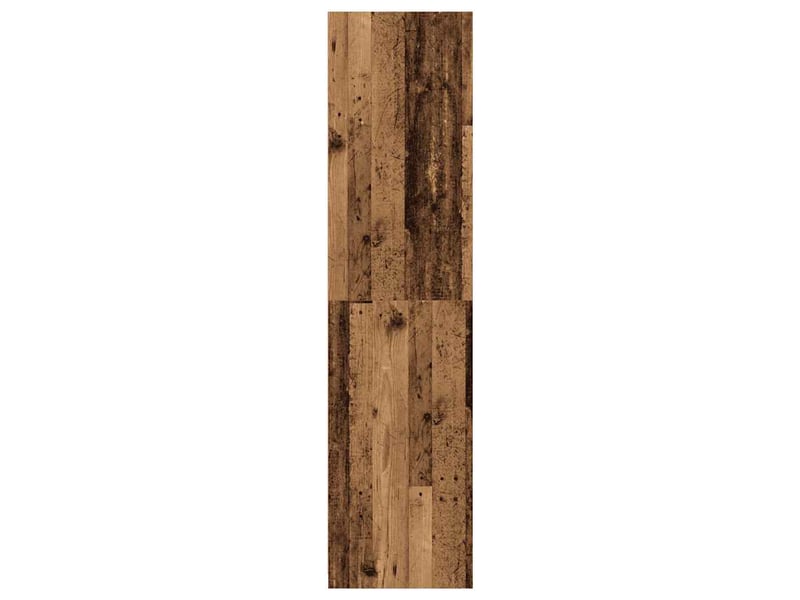 Garde-robe, armoire de rangement vieux bois 100x50x200 cm bois d'ingénierie shl18685  - Conforama E