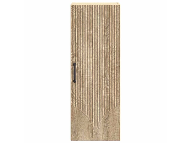  Armoire murale salon 33x34,5x90cm bois d'ingénierie chêne sonoma shl6683  - Conforama D