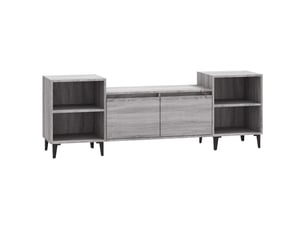 Meuble tv coloris gris 160 cm <strong></strong>  <strong></strong>