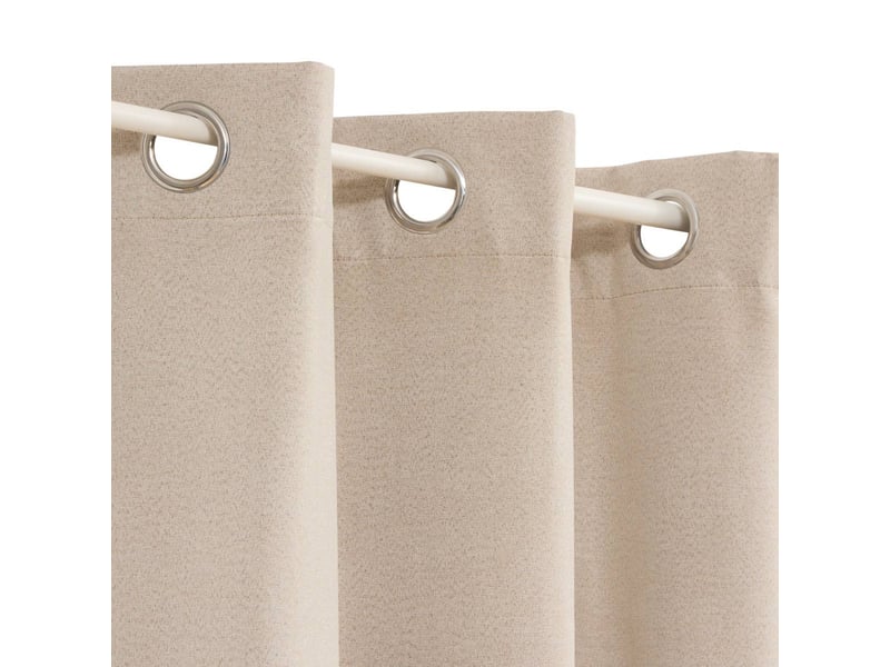  Rideau occultant darla 140x260cm beige DARLA - Conforama C