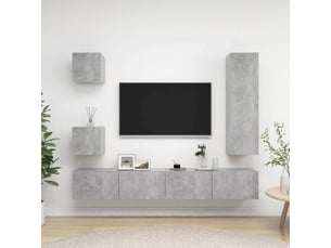 Meuble tv coloris gris 30.5 cm <strong></strong>  <strong></strong>