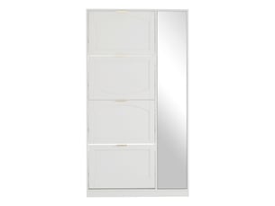Meuble à chaussures 16 paire(s)  <strong></strong>  <strong></strong> coloris blanc