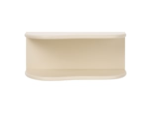 Etagère 17 cm coloris beige  