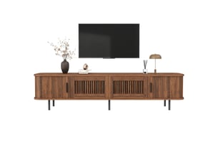 Meuble tv coloris marron 180 cm <strong>OXEZA</strong> <strong></strong>