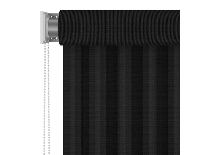 Store enrouleur, store roulant d'extérieur 145 (l) x 230 (h) cm noir cf47335 - Conforama C