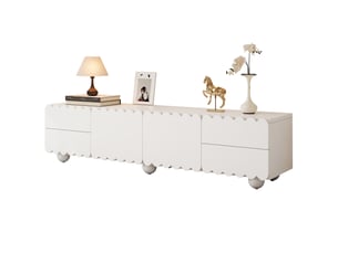 Meuble tv coloris blanc  <strong>OOIILLEE</strong>  <strong></strong>