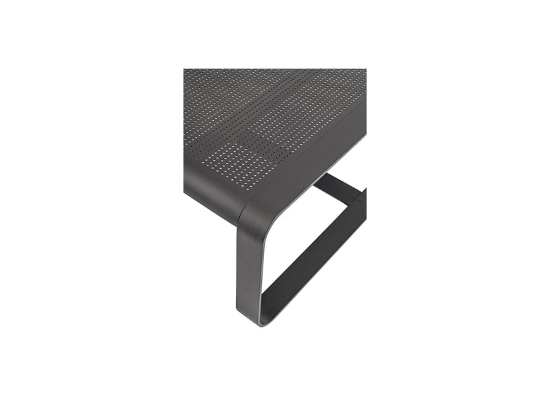  Table basse de jardin rectangulaire en métal l105 - etretat  - Conforama E