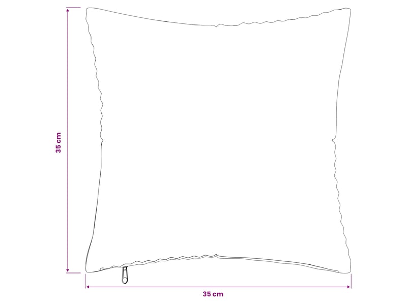  Lot de 2 housses de coussin almelo jaune 35 x 35 cm velours côtelé cf49393  - Conforama E
