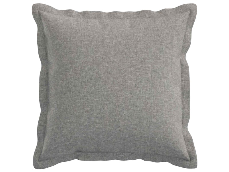  Lot de 6 housses de coussin houten gris nuage 45 x 45 cm cf49986  - Conforama A