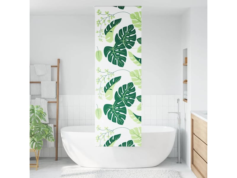 Store enrouleur de douche, store à rouleau 70x240 cm largeur du tissu 66 cm cf45044 - Conforama A