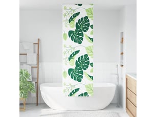Store enrouleur de douche, store à rouleau 70x240 cm largeur du tissu 66 cm cf45044
