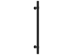 Poignée d'armoire, 192 mm, noire