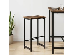 Tabouret de bar, chaise de bar chêne fumé 40x32x74 cm bois d'ingénierie shl69574