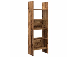 Bibliotheque coloris bois clair - 60 cm x 180 cm