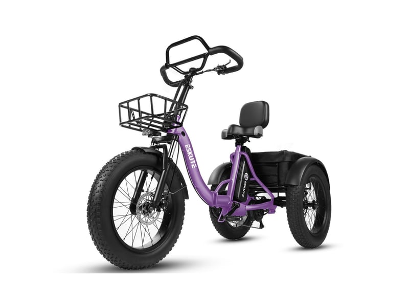  Eskute t302 pro vélo électrique 250w 48v20,8ah pliable violet  - Conforama B
