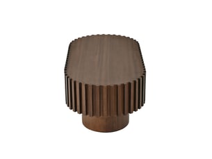 Table basse  coloris marron  