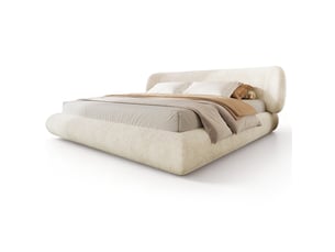 Lit 2 places 140x190 cm MAISENTIEL coloris beige