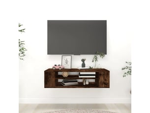 Meuble tv coloris marron 100 cm   