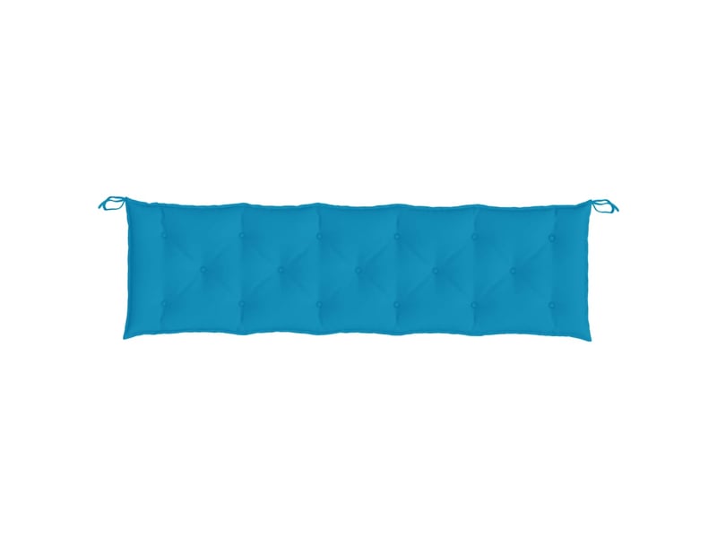  Coussin de banc de jardin, coussin d'assise bleu clair 180x50x7 cm tissu oxford cf52679  - Conforama D