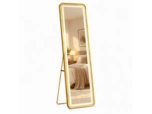 Miroir  à poser coloris blanc    - 150 cm x 40 cm