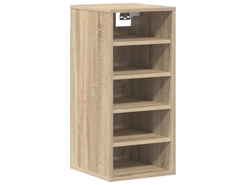  Meuble à chaussures, armoire à chaussures 31,5x35x70 cm chêne sonoma shl581  - Conforama D