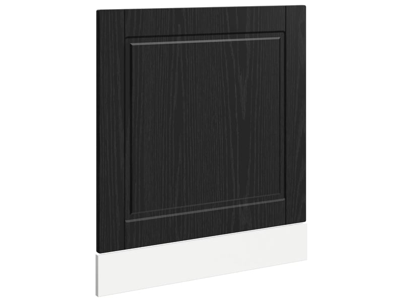  Panneau de lave-vaisselle chêne noir 60x1,5x57cm shl4342  - Conforama A