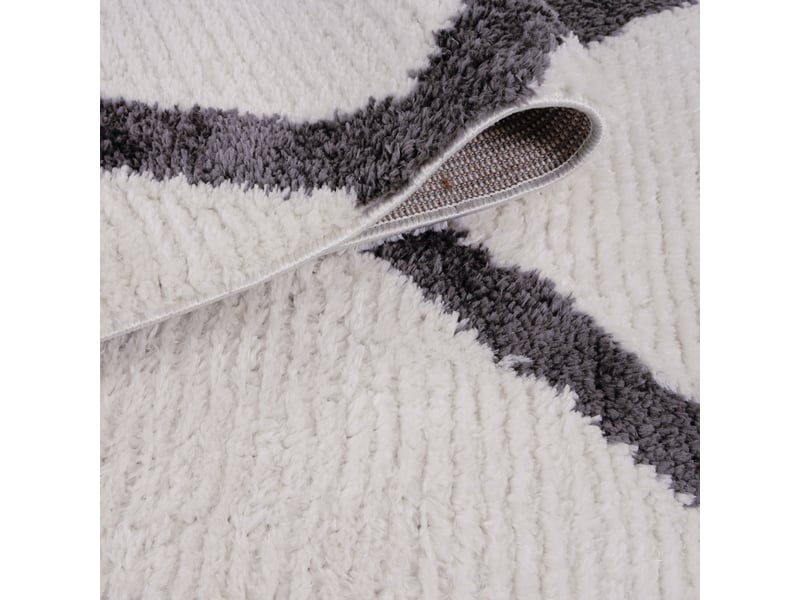Ouarain - tapis berbère asni 160 x 230 cm Z-BERBER160230502IVORY - Conforama C