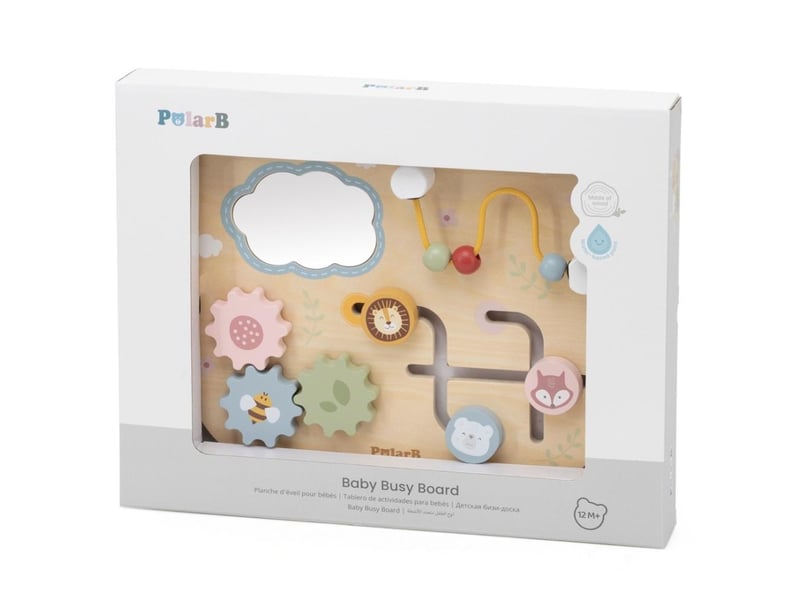  Tableau d'activités viga 44302 polarb - bois multifonction 6971608443022 - Conforama B