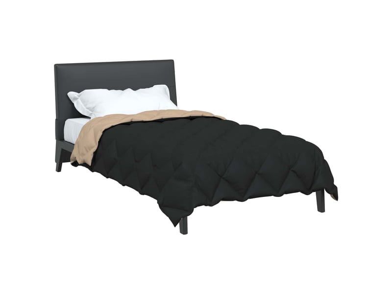  Duvet d'hiver - couette 135 x 200 cm 450 gsm microfibre (100% polyester)  - Conforama C