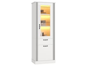 Buffet 2 porte(s)  1 tiroir(s) REDOM  - 62 cm coloris blanc 
