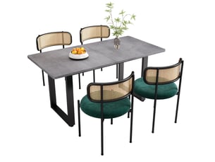 Ensemble table rectangulaire    <strong>COVREO </strong> <strong></strong> 