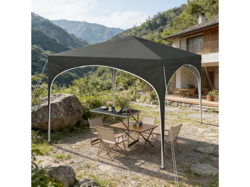  Gazebo extérieur élégant, pavillon de jardin, abri pour terrasse et fêtes  - Conforama B