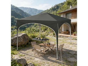 Gazebo extérieur élégant, pavillon de jardin, abri pour terrasse et fêtes