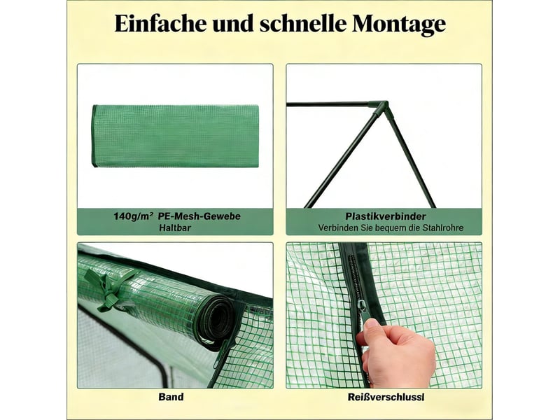 Mini-serre robuste pour plantes, serre extérieure compacte - Conforama E